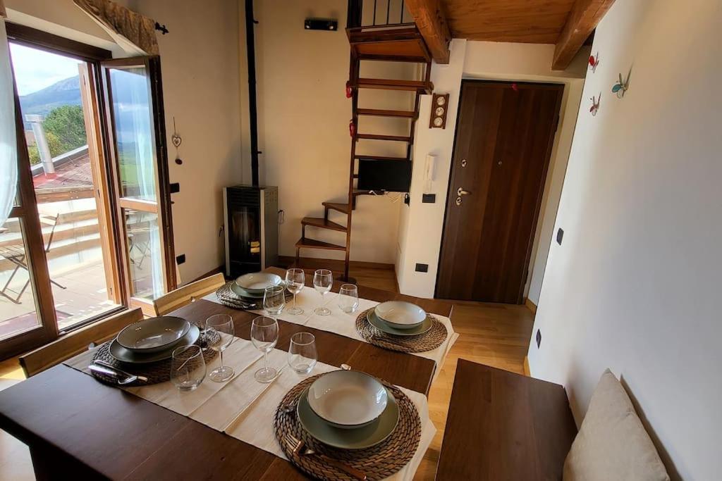Apartmán Attico E Super Attico Panoramico Rocca di Cambio Exteriér fotografie