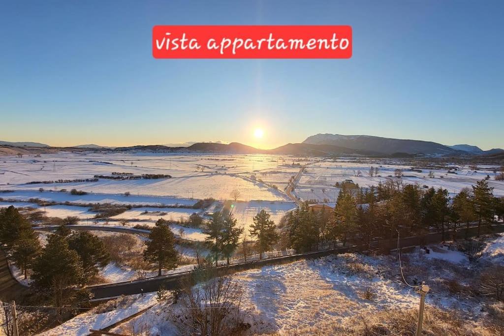 Apartmán Attico E Super Attico Panoramico Rocca di Cambio Exteriér fotografie