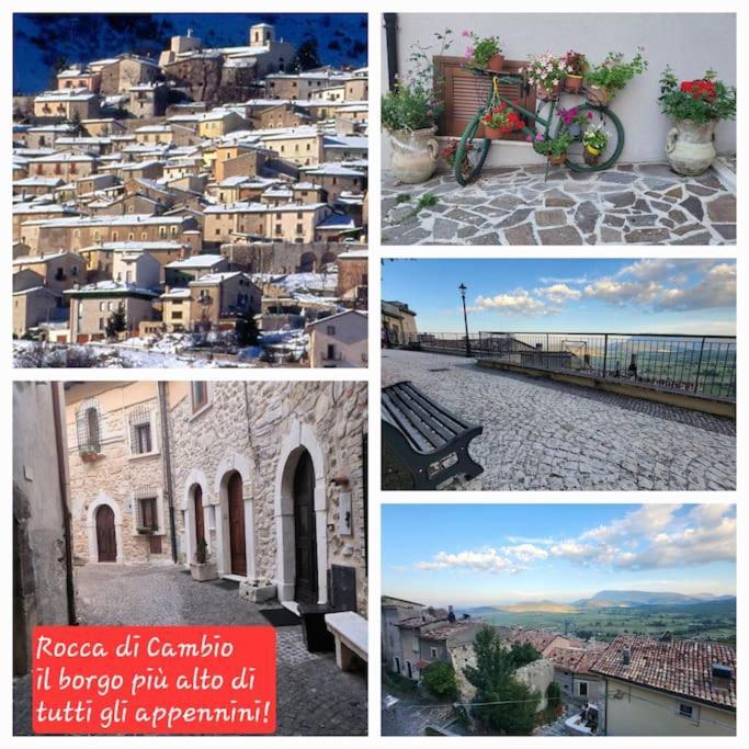 Apartmán Attico E Super Attico Panoramico Rocca di Cambio Exteriér fotografie